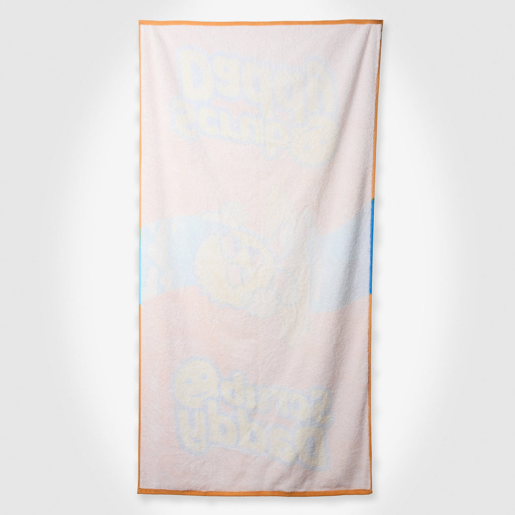 Back of beach towel