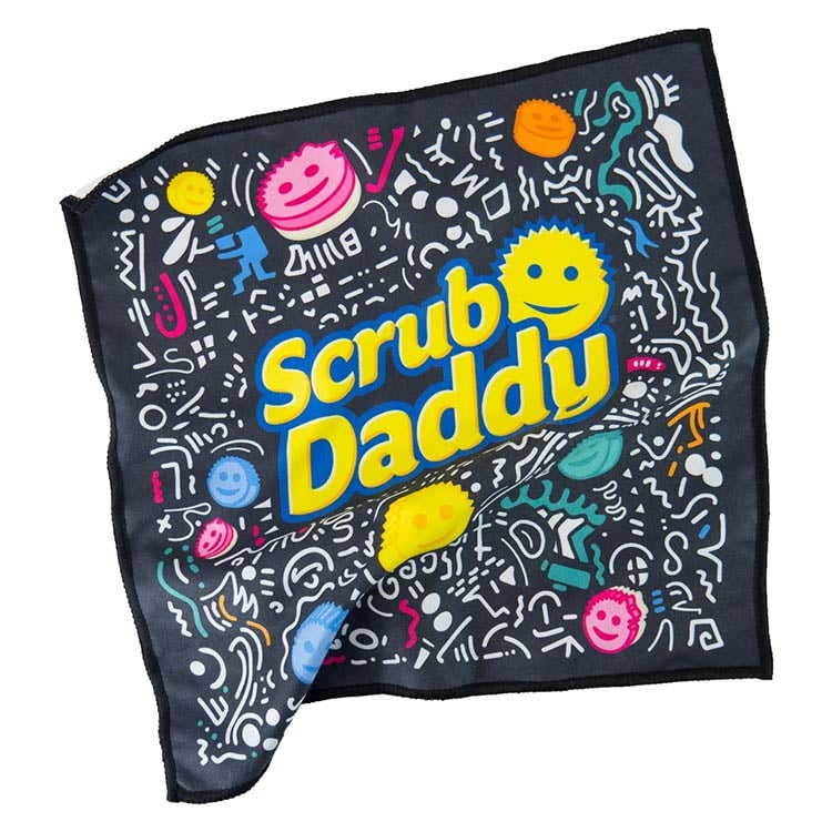 Scrub Daddy Limited Edition Microfiber Towel up close